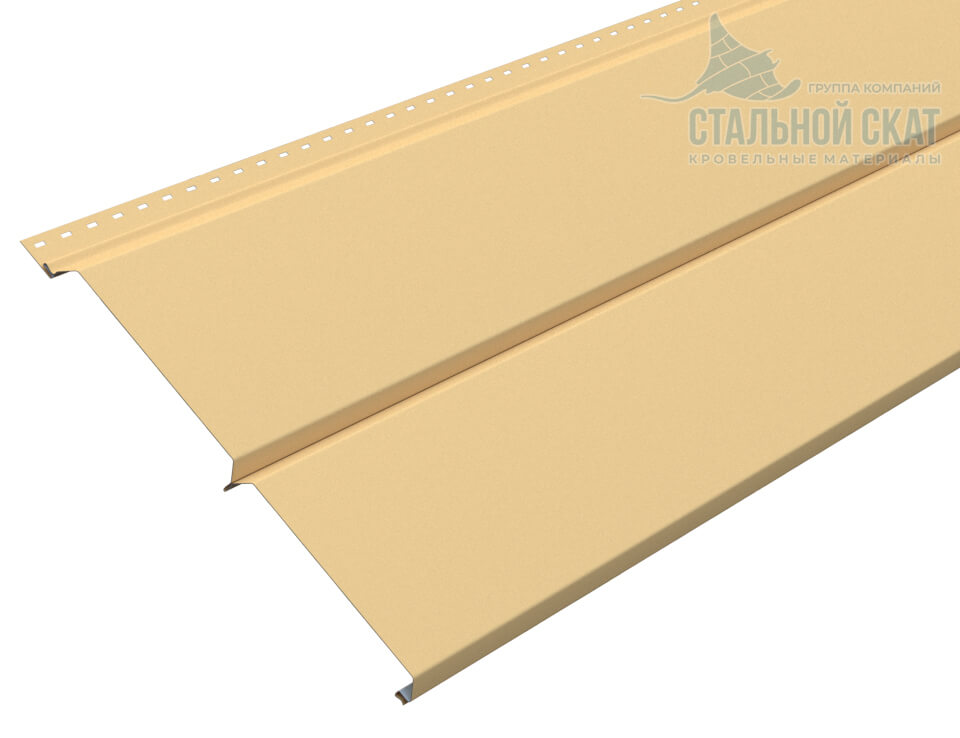Фото: Сайдинг Lбрус-XL-14х335 NormanMP (ПЭ-01-1015-0.5) в 