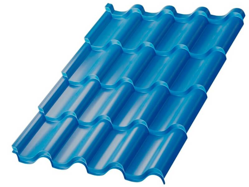 Металлочерепица МП Монтерроса-SL NormanMP (ПЭ-01-5015-0.5)
