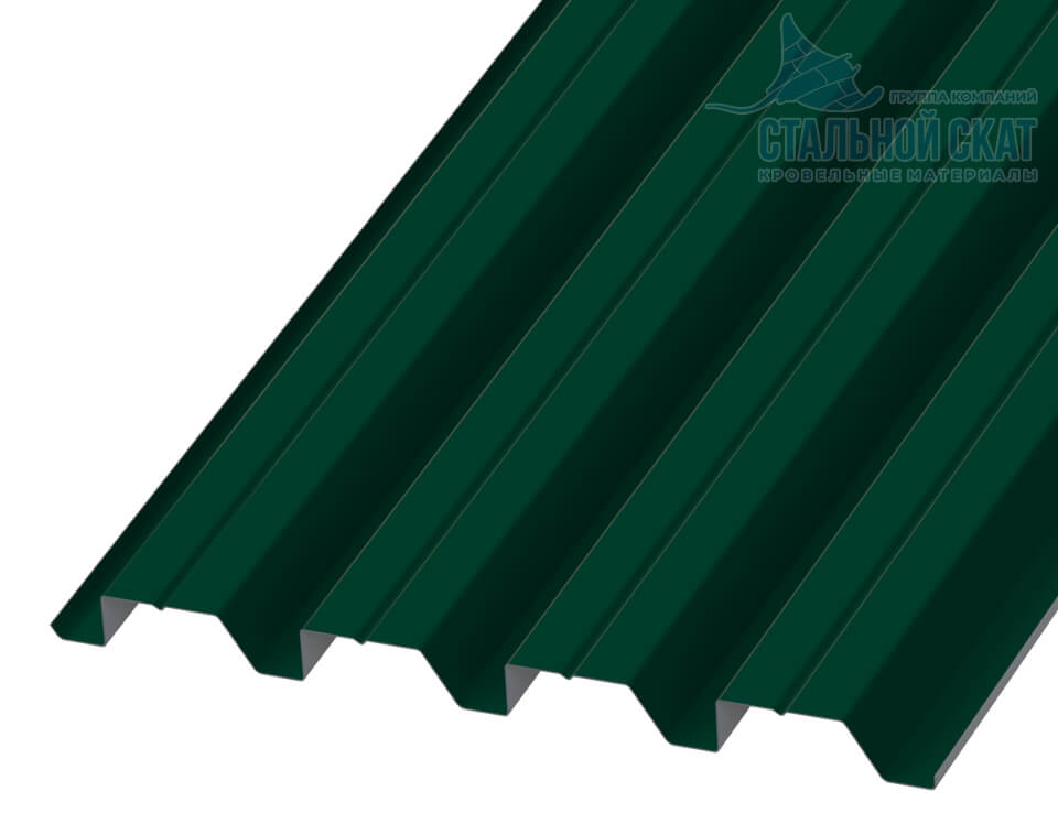 Профнастил Н60 х 845 - B (ПЭ-01-6005-0.65)