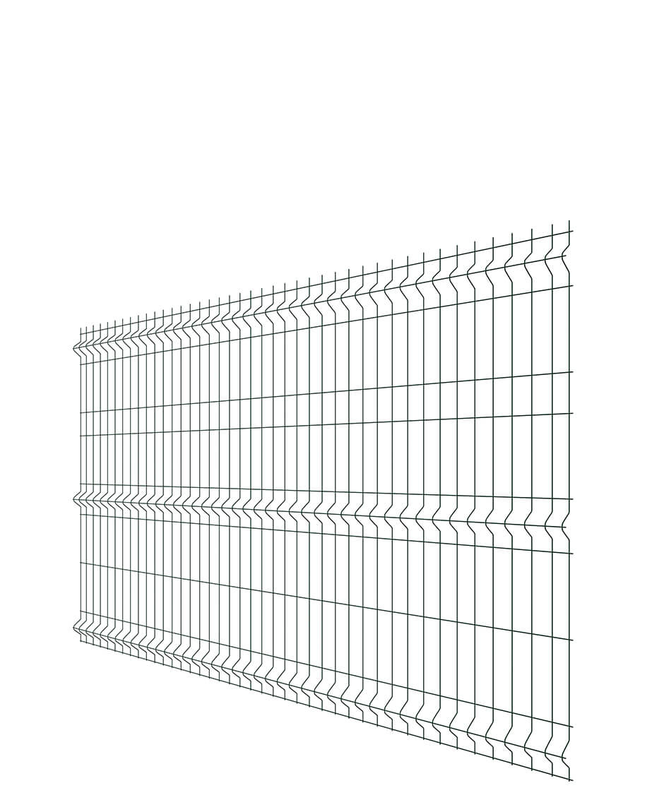 Панель Fine 1,53х2,5 RAL 6005 Grand Line (60х235)
