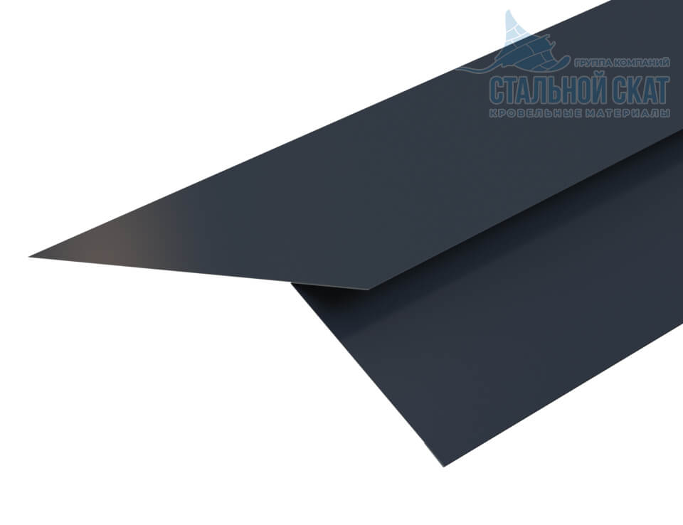 Планка карнизная FASTCLICK 130х80х2000 NormanMP (ПЭ-01-7024-0.5)