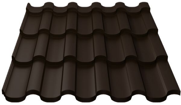 Металлочерепица МП Монтекристо-M (PURETAN-20-RR32-0.5)