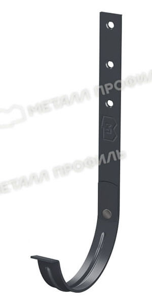 Держатель желоба D125х280 Foramina Freeze (ПО-01-Серый Сланец-3)
