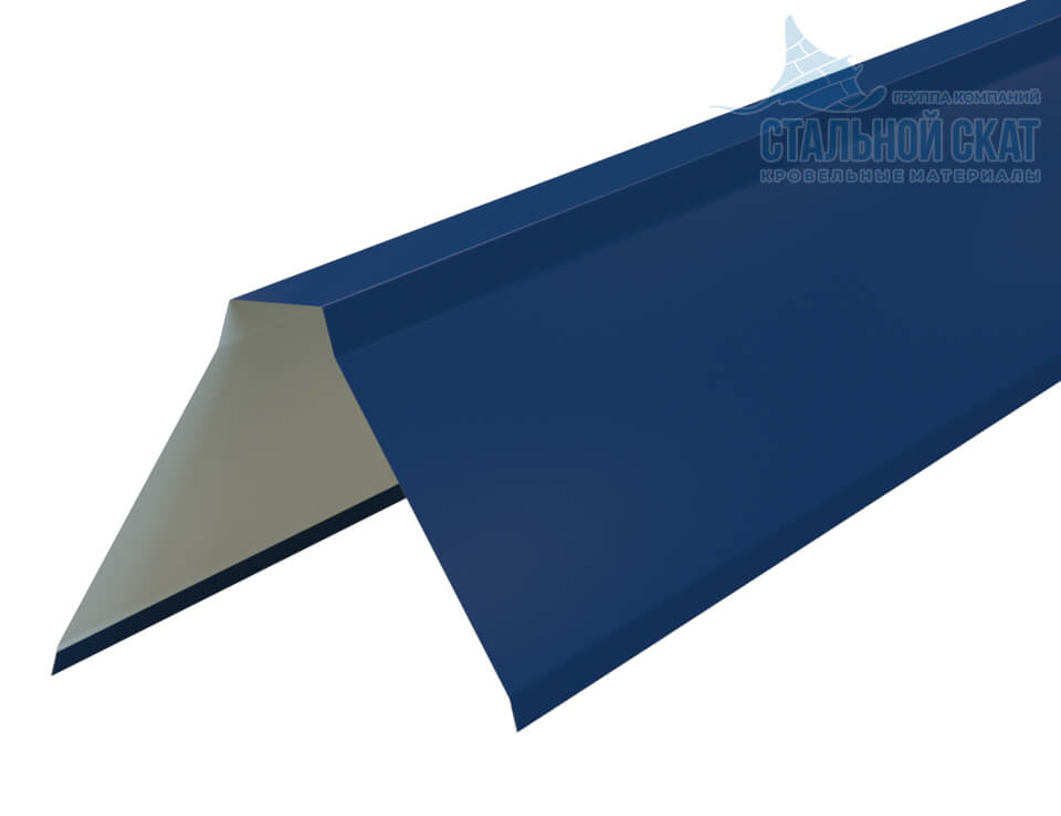 Планка конька плоского 155х155х2000 NormanMP (ПЭ-01-5005-0.5)