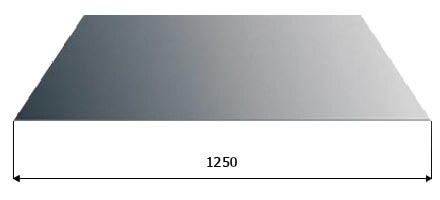 Лист плоский (ОЦ-01-БЦ-0.5)