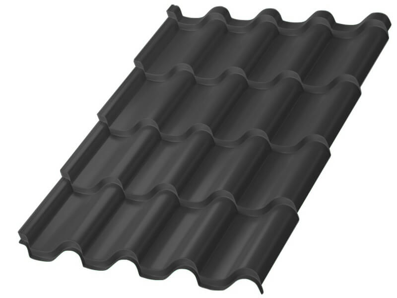 Металлочерепица МП Монтерроса-ML (ПуреМПтек_Мат-20-7021-0.5)