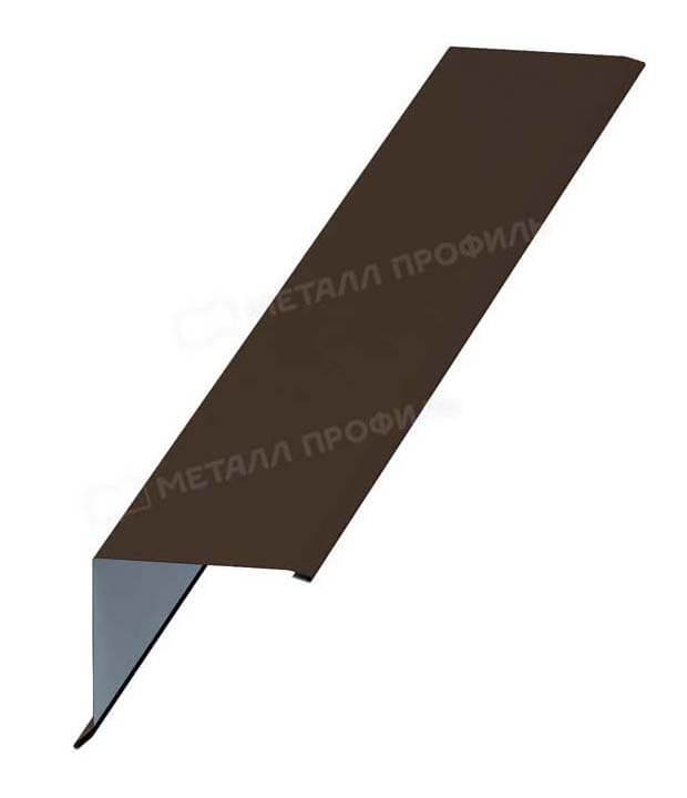 Планка торцевая 95х120х2000 (VALORI-20-Яркий Брауни-0.5)